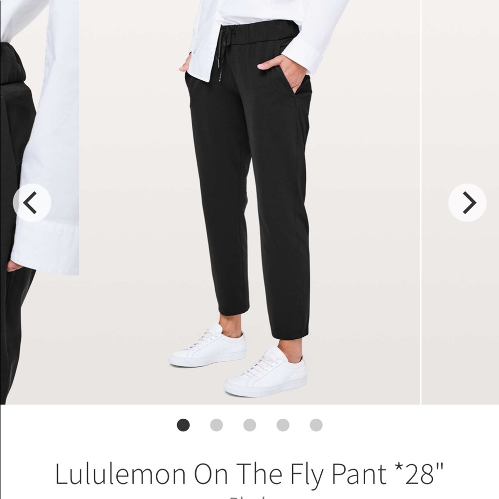 Lululemon On The Fly Pants